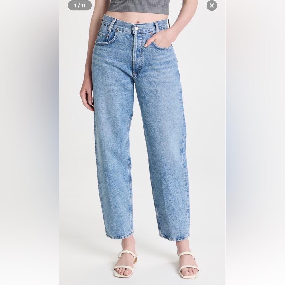 AGOLDE Ultra High-Rise Baggy Tapered Jeans | Size 26